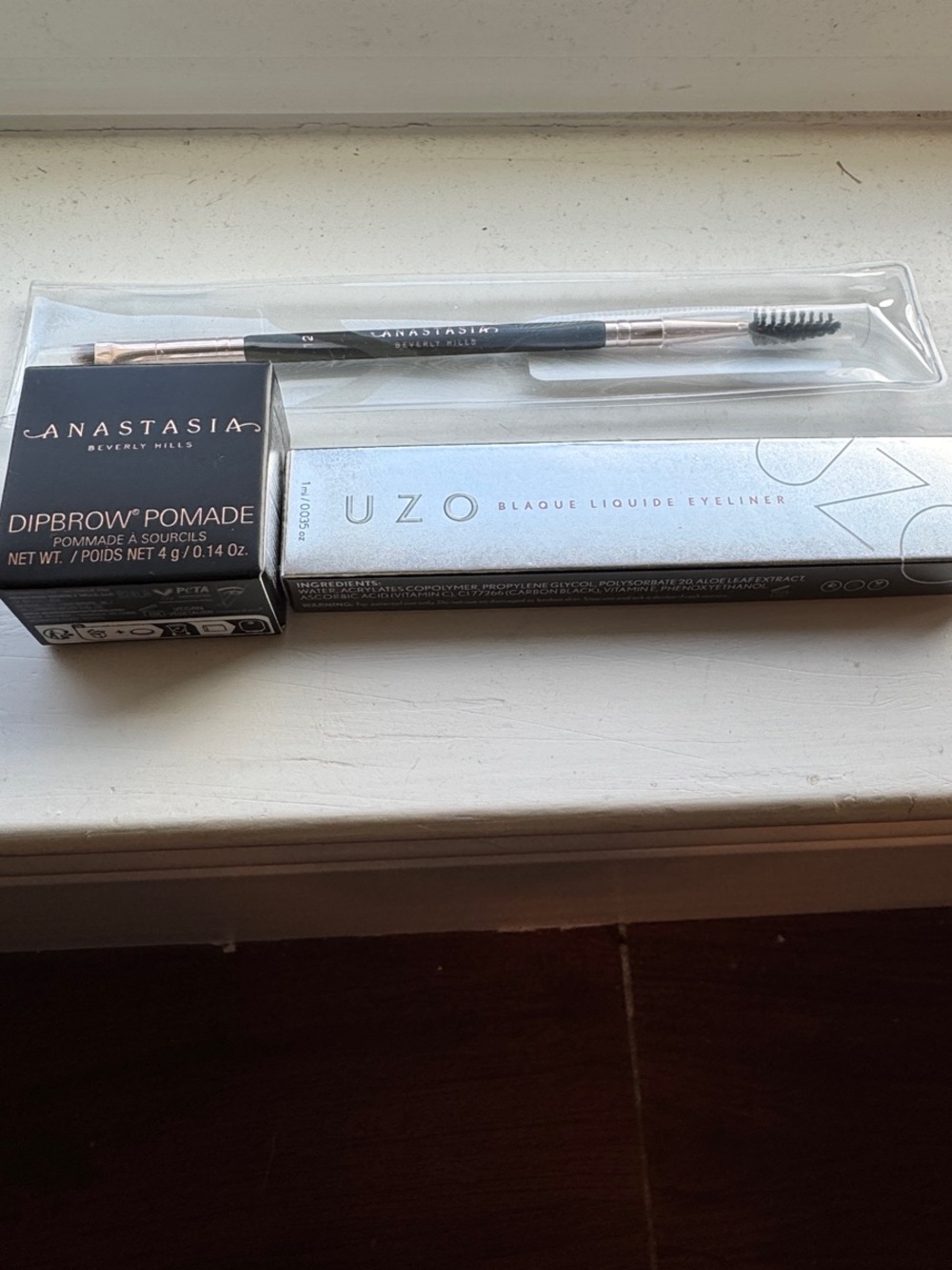 Anastasia Beverly Hills Brow Combo Brush/Pomade/Uzo Eyeliner